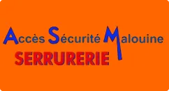 Acces Securite Malouine Serrurier Saint Malo Logo Acces Securite Footer