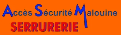 Acces Securite Malouine Serrurier Saint Malo Logo Acces Securite